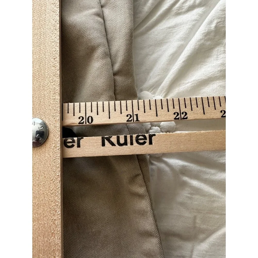 Levi’s Men's Khaki Flat Front Chino Pants 34W 29L PLS READ